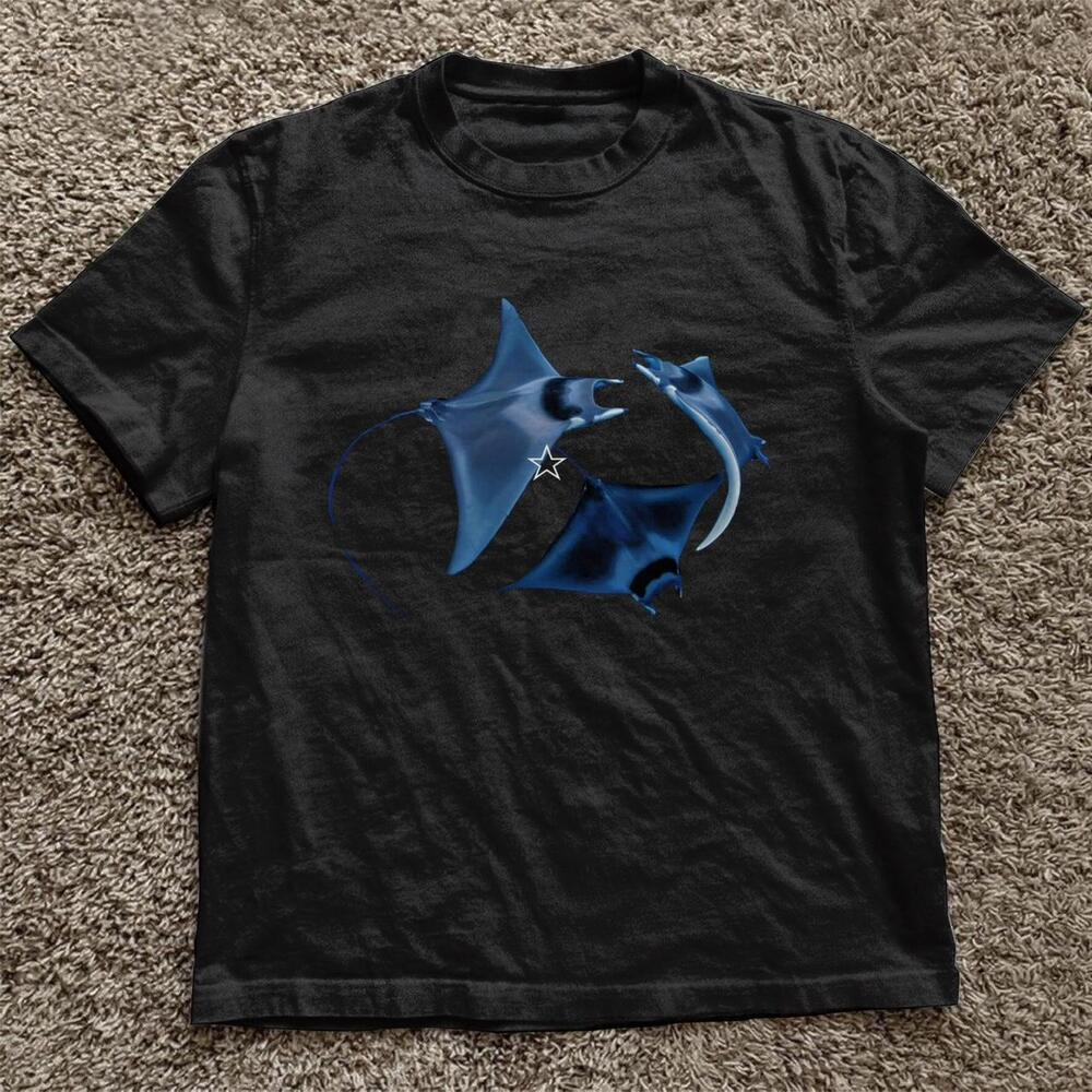 Black Manta Ray T-Shirt